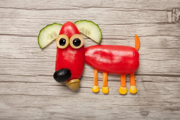 rote paprika hund