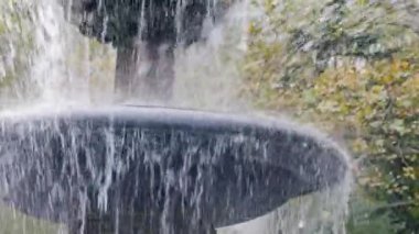 New York, ABD - Okt, 2016: Belediye Binası ya da Croton çeşme, Manhattan, Nyc. Yakın çekim vurdu