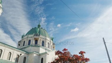 Lackawanna, New York - Ekim, 2016: Our Lady zafer Basilica. Bir Katolik parish Kilisesi ve ulusal tapınak Lackawanna, New York.