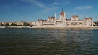 Budapest, Tuna Nehri ön plan Macar Parlamentosu güzel bina