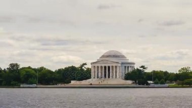 Hyperlapse video: Sights, Washington, Aydın. Jefferson Memorial