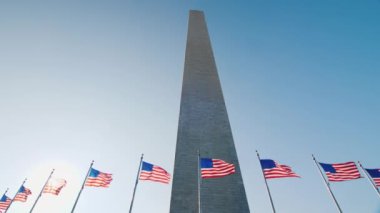 Çekim noktası Washington Anıtı daha düşük