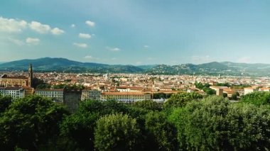 Cityscape İtalya Floransa. Dünyanın dört bir yanından gelen turistler arasında popüler bir hedef