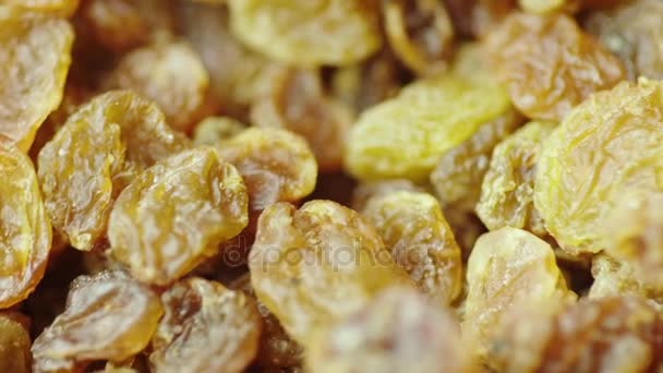 Berries of raisins, close-ups — Stock Video