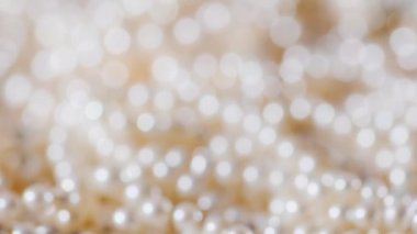 Bulanık takı. Takı arka plan, yavaş yavaş spin bokeh