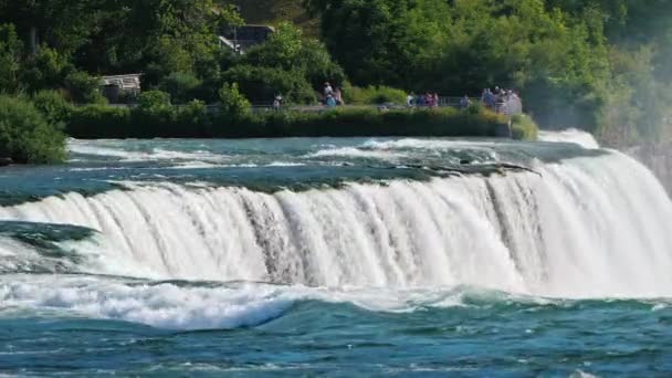 Geweldige Niagara Falls - New York State Natural Landmark — Stockvideo