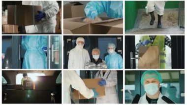 Salgın durumundaki insanların çalışmaları, çeşitli çerçevelerin bileşimi