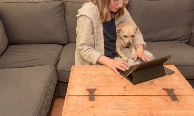 Modern gevşeme evde