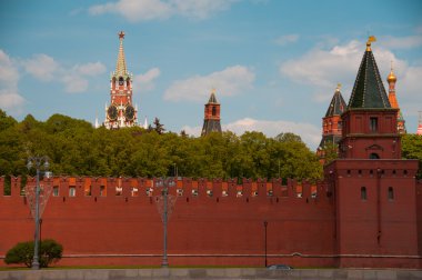 Moskova kremlin görünümünü