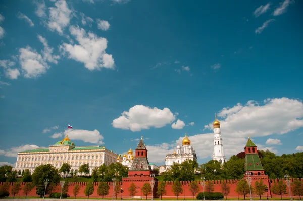 Vista del Kremlin de Moscú — Foto de Stock