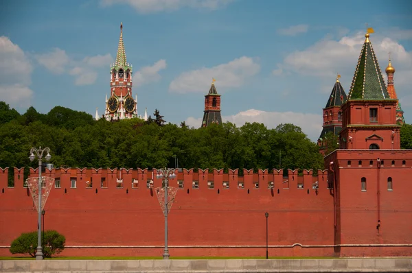 Vista del Kremlin de Moscú — Foto de Stock