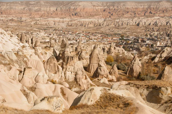 Forntida stad i Turkiet Cappadocia — Stockfoto