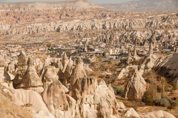 Forntida stad i Turkiet Cappadocia — Stockfoto