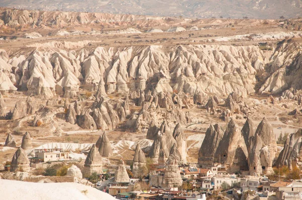 Forntida stad i Turkiet Cappadocia — Stockfoto