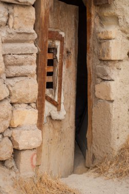 Antik şehir Göreme Türkiye'de