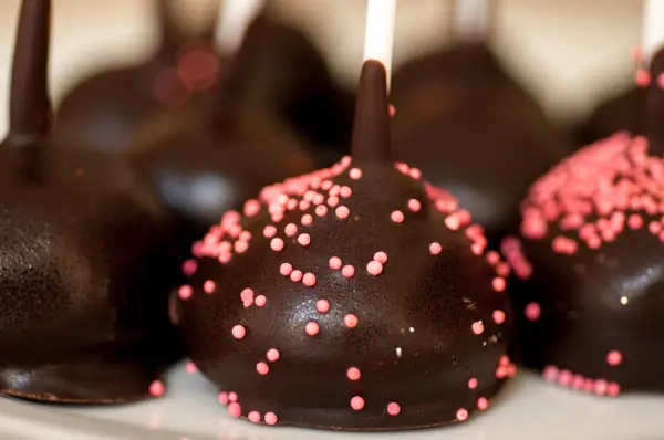 Chocolate candy closeup — Stock Photo, Image