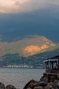 kentsel peyzaj bir dağ manzaralı