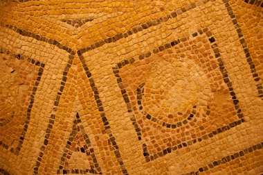 Antik mozaik kum rengi