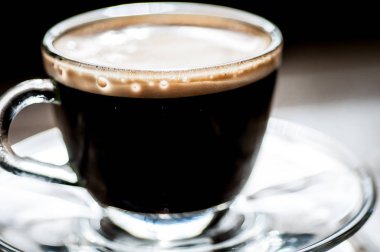 Bir fincan espresso.