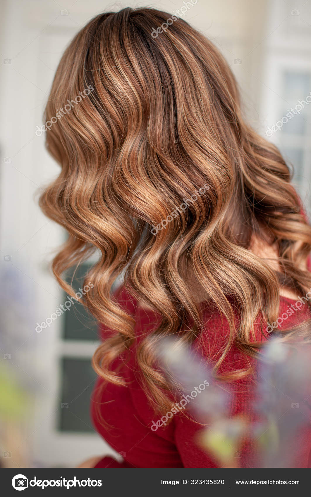 Woman with elegant hairstyle in retro style rear view Stock Photo by ©oksy001 323435820 Woman with elegant hairstyle in retro style rear view Stock Photo by ©oksy001 323435820