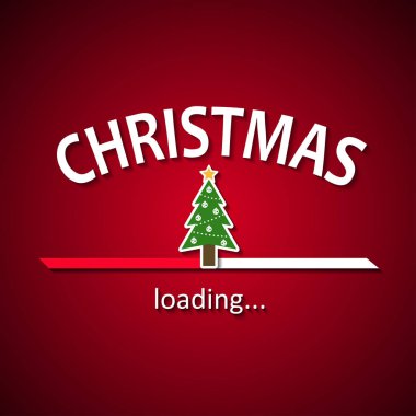 Noel Noel ağacı arka plan yükleniyor yükleniyor-