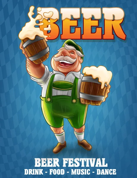 Beer festival banner — Stock vektor