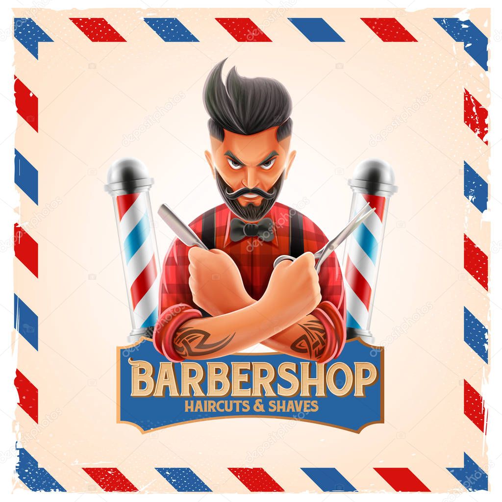 barber shop banner