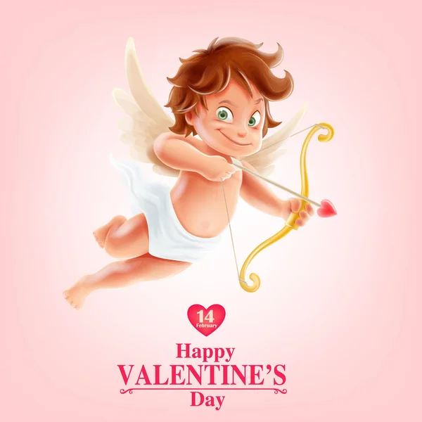 Векторная Иллюстрация День Святого Валентина — стоковый вектор