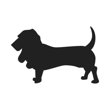 Basset Hound siluet