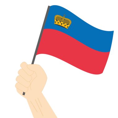 El ve Liechtenstein ulusal bayrak