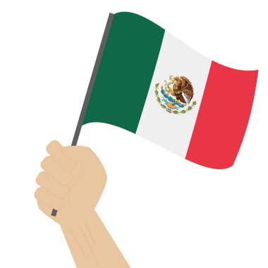 El ve Meksika ulusal bayrak
