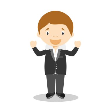 Spor çizgi filmi vektör çizimleri: Buz pateni