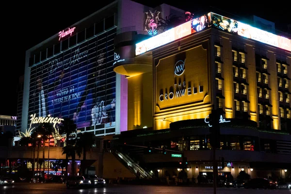 Las Vegas Usa Října 2015 Las Vegas Strip Soumraku Las — Stock fotografie