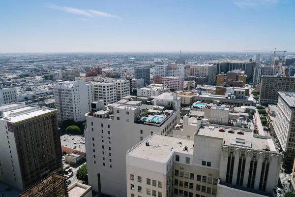 Los Angeles Abd Eylül 2015 Binanın Çatısından Los Angeles Şehri — Stok fotoğraf