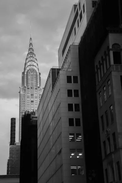 New York Usa 2015 Szeptember New York Felhőkarcolói Város Egyik — Stock Fotó