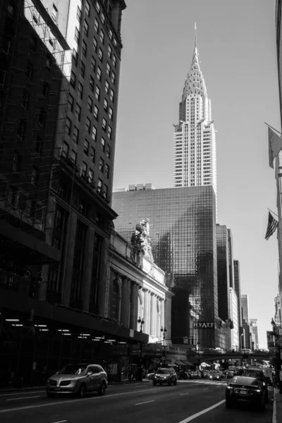 New York Usa September 2015 Wolkenkrabbers Van New York Een — Stockfoto