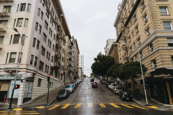 San Francisco Usa Oktober 2015 Blick Auf Eine Typische Straße — Stockfoto