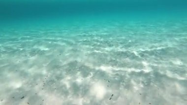 Sudaki göl manzarası Ballos Balos ve ada Gramvousa, Girit, Yunanistan