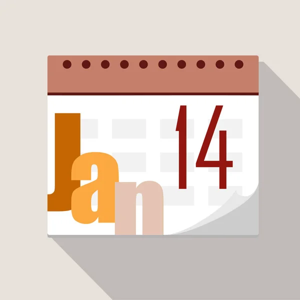 Calendar icon. Calendar Date - January. Planning. Time managemen