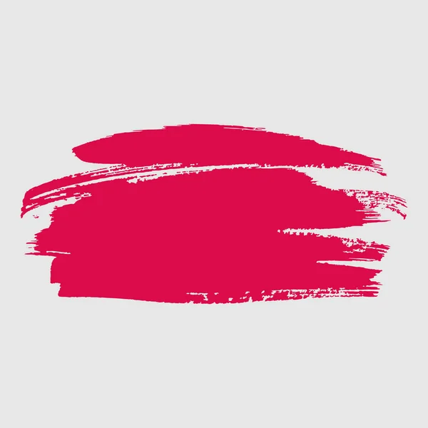 Brush pink strokes isolated. Ink painting. — Stock Photo, Image