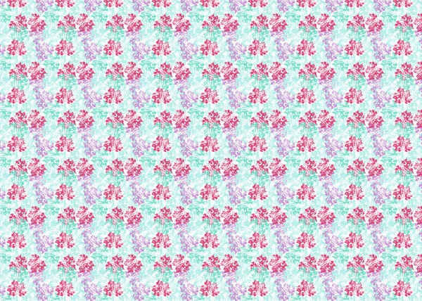 Bright floral background. Colorful leaves pattern. — 스톡 사진