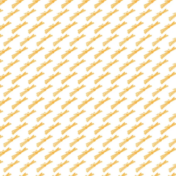 Λευκό φόντο τροφίμων. Απρόσκοπτο μοτίβο. Ζωγραφισμένα άψητα μακαρόνια — Φωτογραφία Αρχείου