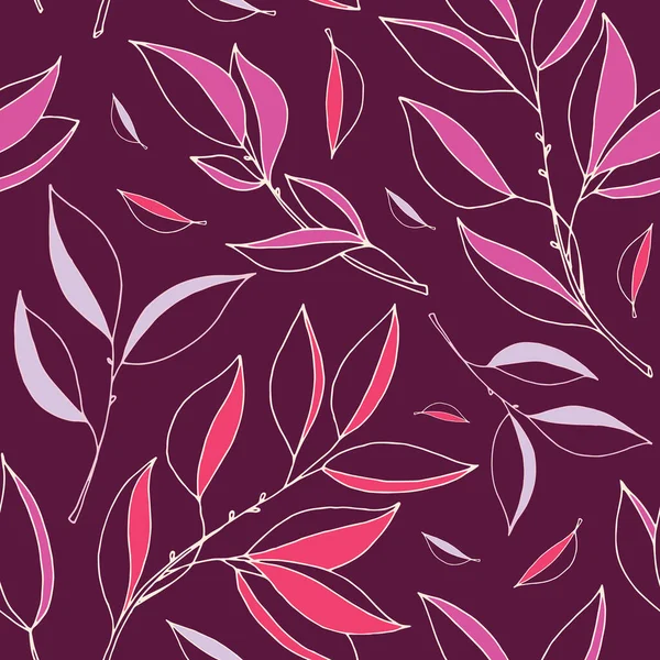 Bloemen multi-gekleurde achtergrond. Naadloos bladpatroon — Stockfoto