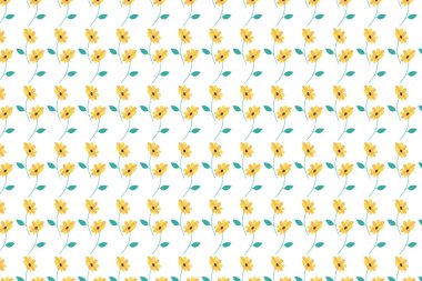 Çiçeksel tekrarlama kalıbı. Yaz çiçekli arka plan