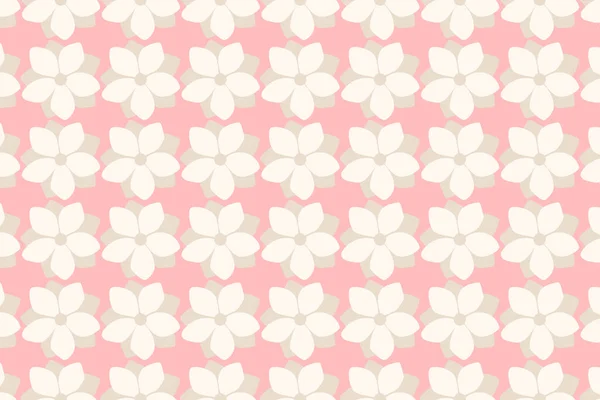 Floral Repeating Pattern Summer Floral Background — Stock Photo, Image