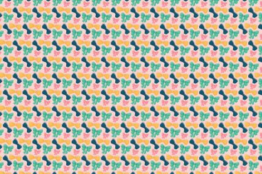 Parlak yay deseni. Neşeli renkli dokusu