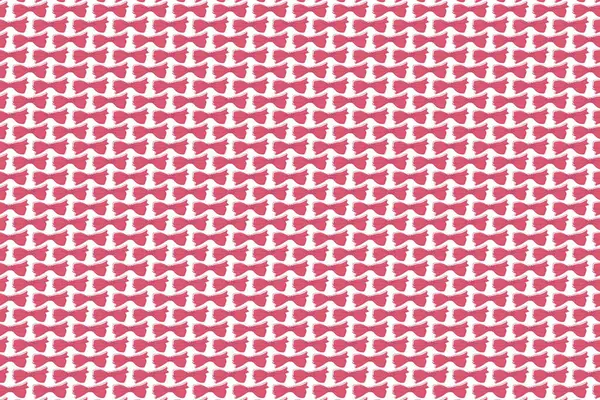 明るい弓のパターン ピンクの背景 — ストック写真