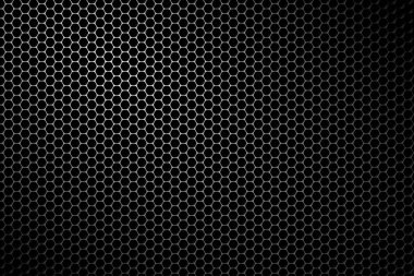 Siyah metal hoparlör mesh