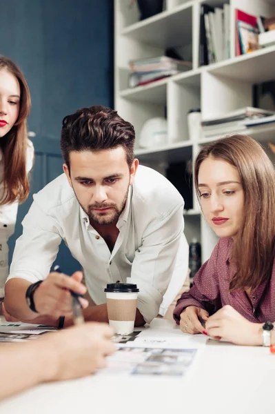 Team of architects working — Stock Photo, Image