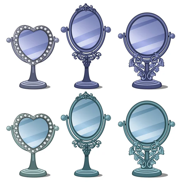 Süsleme ve dekorasyon ile antika aynalar